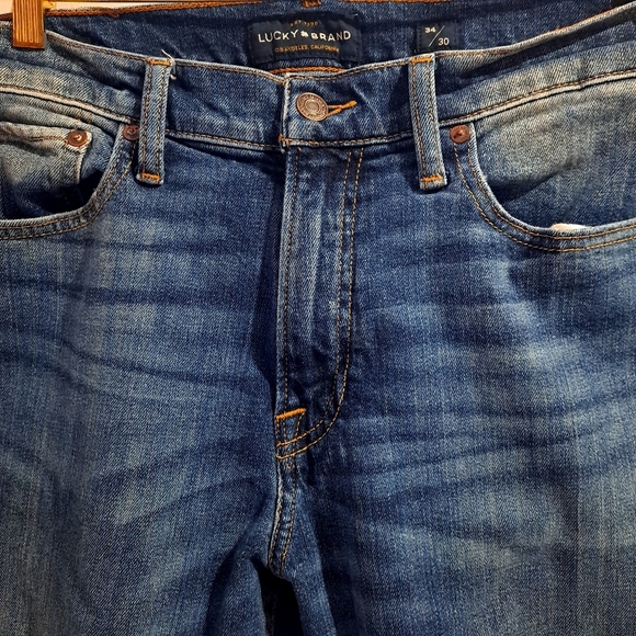 Lucky brand | Blue Denim Jeans heritage slim short W34 L30 - Picture 3 of 11